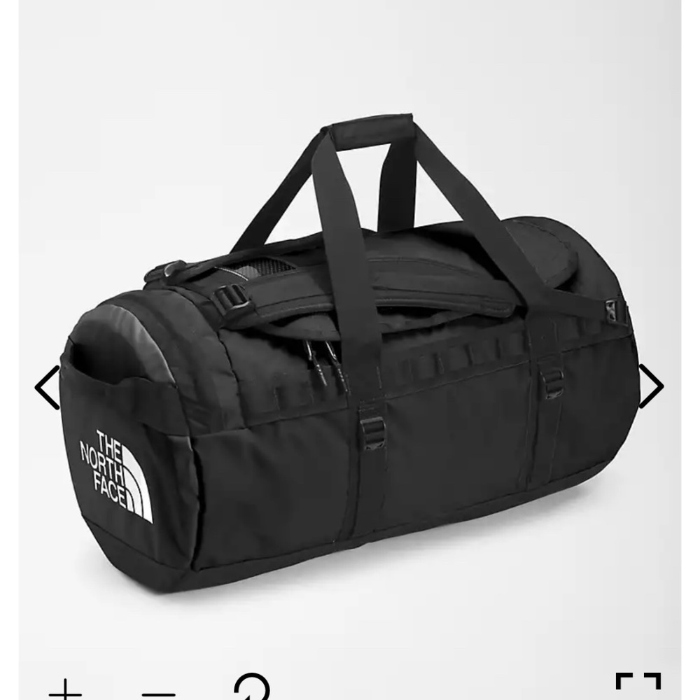 North face duffle bag